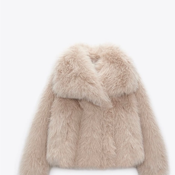 Zara Faux Fur Jacket - Picture 2 of 5